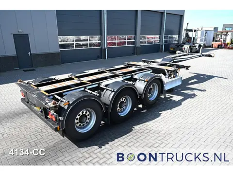 D-Tec FLEXITRAILER | 2x20-30-40-45ft HC * LIFT AXLE * 3x EXTENDABLE * NL TRAILER