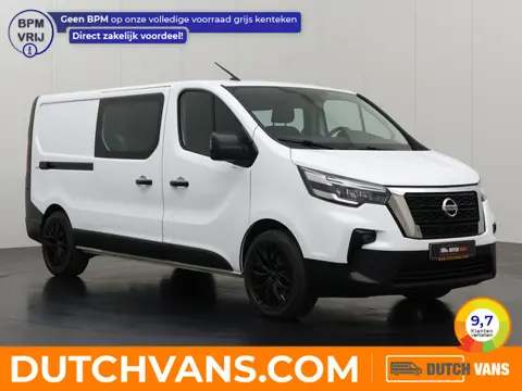 Nissan Primastar 2.0DCI 130PK Lang Dubbele Cabine | 2xSchuifdeur | Airco | Cruise | 6-Persoons | Bet