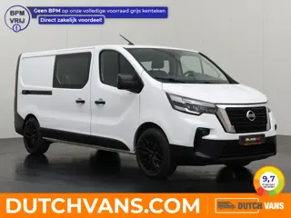 Nissan Primastar 2.0DCI 130PK Lang Dubbele Cabine | 2xSchuifdeur | Airco | Cruise | 6-Persoons | Bet