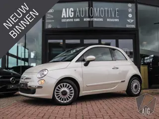Fiat 500 0.9 TwinAir Lounge | Pano | Leder | Airco | AUX