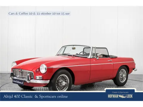 MG B MGB overdrive chroom spaakwielen (bj 1966)