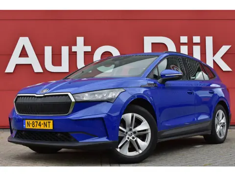 Škoda Enyaq iV 60 LED | SoH 90,5% | Half leder | Carplay | DAB | Navi | Clima | Cruise | PDC | LMV