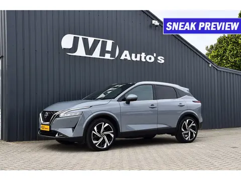 Nissan QASHQAI 1.3 MHEV Tekna Plus 09-2023 | BTW | Panorama | Head-UP | Virtual CP | Leder | Cam360