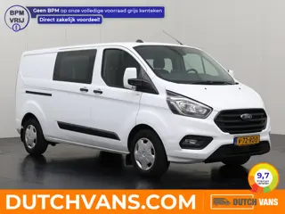 Ford Transit Custom 2.0TDCi 130PK Lang Dubbele Cabine | Kastinrichting | Navigatie | Camera | Multim