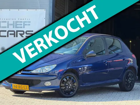 Peugeot 206 1.4|NAP|AIRCO|APK|5DEURS|DISTRIBUTIEVV|BOEKJES!
