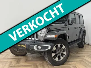 Jeep WRANGLER UNLIMITED 2.0T SAHARA 4X4|AUTOMAAT|INRUIL MOGELIJK|