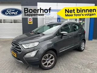 Ford EcoSport EcoBoost Titanium 125PK | Trekhaak | all season | Clima | Navi | Apple/Android auto |