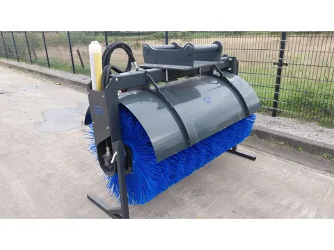 GP excavator broom 1.45m wide NEW S60 OQ60 coupling