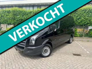 Volkswagen Crafter 35 2.5 TDI L2H2 NAP APK AIRCO 3 PERSOON TREKHAAK SCHUIFDEUR NETTE AUTO RIJDT SCHA