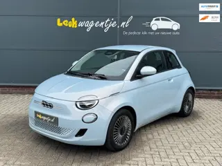 Fiat 500 e Icon 42 kWh *parelmoer *carplay *stoelverwarming
