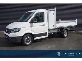 Volkswagen Crafter 50 N1 163pk Automaat Dubbellucht Kipper 3500kg Trekgewicht Trekhaak ACC Cruise co