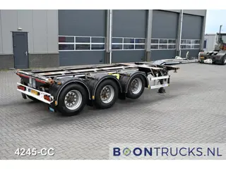 D-Tec FLEXITRAILER | 2x20-30-40-45ft HC * 3x EXTANDABLE * LIFT AXLE * BPW/DRUM * NL TRAILER * APK 01