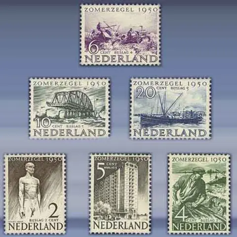 Zomerzegels (1950)