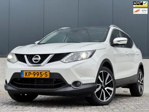 Nissan Qashqai 1.2 Tekna|1STE EIG|AUT|XENON|PANO|NAVI|STOELVERW|LEDER|ELEKSTOEL|360•|PDC|