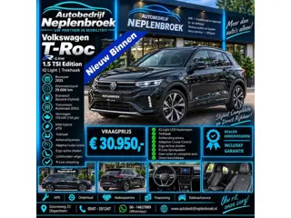 Volkswagen T-Roc 1.5 TSI R-Line Edition Edition | IQ Light | Trekhaak | Camera | ACC | Ergo-active 2