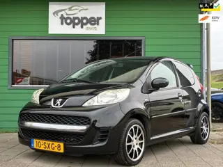 Peugeot 107 1.0-12V Black & Silver|2e Eigenaar|Airco|Elektr.ramen|Nieuwe APK|LM-Velgen|NAP|