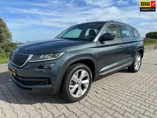 Skoda Kodiaq 2.0 TSI 4x4 Style Business 7P, Trekhaak, Top View, Leder, Elektrische klep, Carplay, Cr