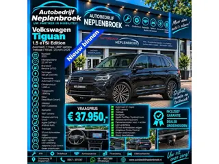 Volkswagen Tiguan 1.5 eTSI 7-traps automaat 360 camera trekhaak Edition 150pk 20Inch 2025 km 22.147