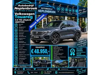 Volkswagen Touareg 3.0 TSi eHybrid 4MOTION km 48.000 nap 1e eigenaar