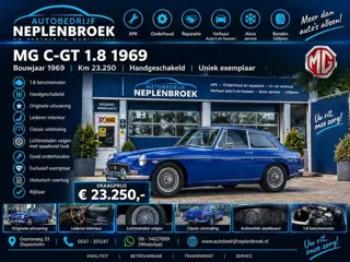 MG C-GT uit 1969 Uniek exemplaar moet gezien worden