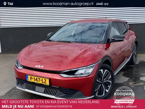Kia EV6 Air 58 kWh Navigatie, dodehoekdetectie, stoel- & stuurverwarming, Apple CarPlay/Android Auto