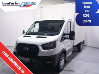 Ford Transit 2.0 TDCI 130 pk Bakwagen met Laadklep Airco Cruise Control, Lane Assist, LxBxH 420x200x