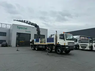 DAF CF 85.430 8x4 + HIAB 600 E-9 HiPro – 9x hydraulisch – 26,5 meter