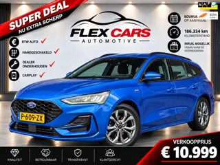 Ford Focus Wagon 1.0 EcoBoost Hybrid ST Line|NL auto|Parkeersensoren