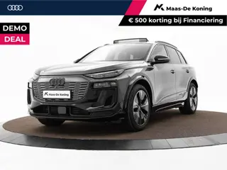 Audi Q6 e-tron 252pk S edition 83 kWh · SOH 97,5% · Panoramadak · Leder · 360 Camera · Luchtvering ·