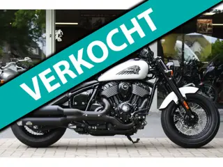 Indian Chopper 116 Chief Bobber Dark Horse , 24 maanden garantie