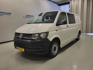 Foto 12 van Volkswagen Transporter 2.0TDI L2/H1 Dubbele Cabine Euro 6!