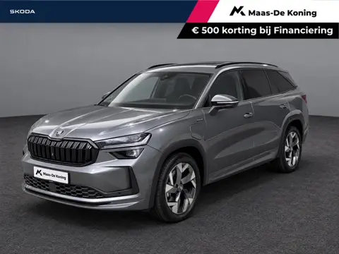 Skoda Kodiaq 1.5 TSI 204pk PHEV Sportline Business · Wegklapbare Trekhaak · 360 Camera · Apple/Andro