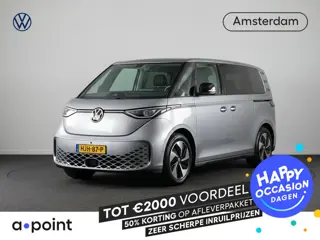 Volkswagen ID. Buzz Pro 86 kWh LWB 7p. 286 pk | Navigatie | Parkeersensoren (Park assist) | Achterui