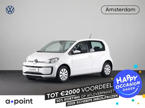 Volkswagen Up! 1.0 65 pk | Navigatie via App | Parkeersensoren achter | Cruise control | Achteruitri
