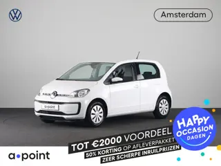 Volkswagen Up! 1.0 65 pk | Navigatie via App | Parkeersensoren achter | Cruise control | Achteruitri