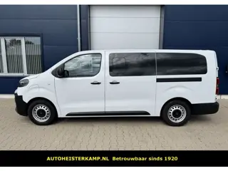 Peugeot e-Expert XL Long 75 kWh 9 personen 40.960 incl BTW LED Camera 2 Schuifdeuren