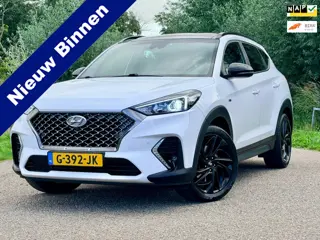 Hyundai Tucson 1.6 T-GDI N-Line Automaat Panodak Stoelverwarming Carplay Trekhaak NL Auto NAP