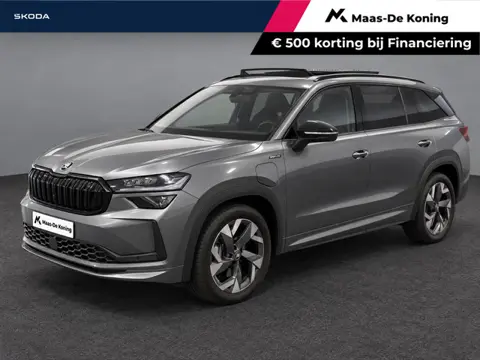 Skoda Kodiaq 1.5 TSI 204pk DSG PHEV Sportline Business · Panoramadak · Alarm · Wegklapbare Trekhaak 
