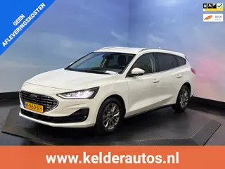 Ford Focus Wagon 1.0 EcoBoost Hybrid Titanium Navi | Clima | Cruise | PDC | Trekhaak