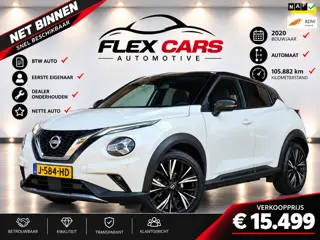 Nissan Juke 1.0 DIG-T N-Design|Achteruitrijcamera|Btw-Auto|Eerste Eigenaar|Flippers