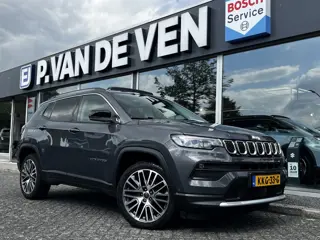 Jeep Compass 1.3T Limited 150pk/110Kw DDCT Automaat | Panodak | Adapt. Cruise | Carplay/Android Auto