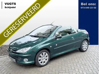 Peugeot 206 CC 1.6-16V Roland Garros (bj 2003)