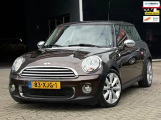 Mini 3-Deurs 1.6 Cooper Chili AUTOMAAT LEDER/NAVI/SFEERVERLICHTING/CRUISE | NETTE AUTO !