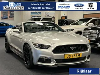Ford Mustang Convertible 3.7i V6 Premium 305PK Automaat Lederen bekleding Camera 19inch
