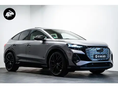 Audi Q4 Sportback e-tron 40 S-Line|94,4%SOH|Pano dak|Acc|21 inch|Leder|Acc|Warmtepomp