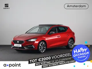 SEAT Leon 1.4 TSI eHybrid PHEV FR Business Intense 204 pk | Private lease € 619,- per mnd | Navigati