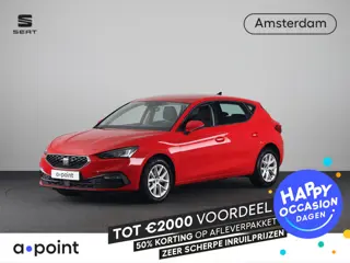 SEAT Leon 1.0 TSI Reference 90 pk | Navigatie via App | Autom. airco | Cruise control | LED koplampe