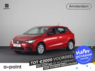 SEAT Ibiza 1.0 EcoTSI Style 95 pk | Navigatie via App | Parkeersensoren achter | Autom. airco | Crui