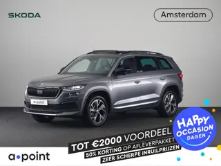 Skoda Kodiaq 1.5 TSI Sportline Business 7 persoons 150pk | Panoramadak | Trekhaak wegklapbaar | Park
