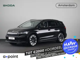 Skoda Enyaq iV 60 180 pk | Navigatie | Parkeersensoren | Achteruitrijcamera | Lederen bekleding | Au